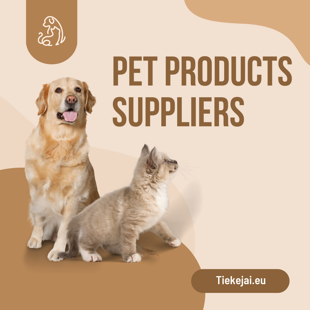 gyvūnų prekių tiekėjų sąrašas